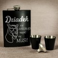 PREZENT dla Dziadka URODZINY 40 50 60 70 80 piersiowka jagermeister ALKOHOL