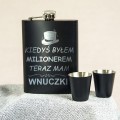 PREZENT dla Dziadka URODZINY 40 50 60 70 80 piersiowka jagermeister ALKOHOL