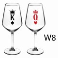 2 KIELISZKI DO WINA PREZENT ŚLUBNY NA ŚLUB  ROCZNICĘ 5-50 UPOMINEK