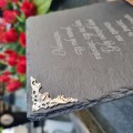 SOLARNY ZNICZ LED STATUETKA NA CMENTARZ GRÓB DUŻA DĄB