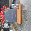 SOLARNY ZNICZ LED STATUETKA NA CMENTARZ GRÓB DUŻA DĄB