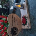 SOLARNY ZNICZ LED STATUETKA NA CMENTARZ GRÓB DUŻA