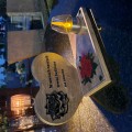 SOLARNY ZNICZ LED STATUETKA NA CMENTARZ GRÓB DUŻA