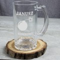 KUFEL DO PIWA Z GRAWEREM PREZENT DLA FACETA NIEGO TATY NA 18-99 URODZINY