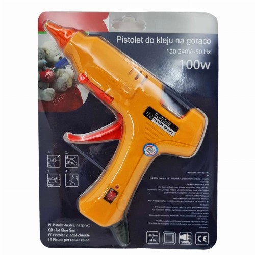 PISTOLET DO KLEJU NA GORĄCO NA KLEJ 100W 11MM