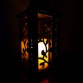 DUŻY ZNICZ LED lampion STATUETKA ŚWIECA lampka na CMENTARZ GRÓB