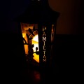 DUŻY ZNICZ LED lampion STATUETKA ŚWIECA lampka na CMENTARZ GRÓB