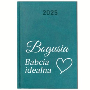 KALENDARZ PLANER TERMINARZ PERSONALIZOWANY 2026 A5 PREZENT NA DZIEŃ BABCI
