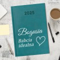 KALENDARZ PLANER TERMINARZ PERSONALIZOWANY 2025 A5 PREZENT NA DZIEŃ BABCI