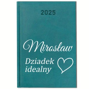 KALENDARZ PLANER TERMINARZ PERSONALIZOWANY 2026 A5 PREZENT NA DZIEŃ DZIADKA