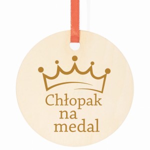 PREZENT NA DZIEŃ CHŁOPAKA DO SZKOŁY DO PRZEDSZKOLA MEDAL DLA CHŁOPCA