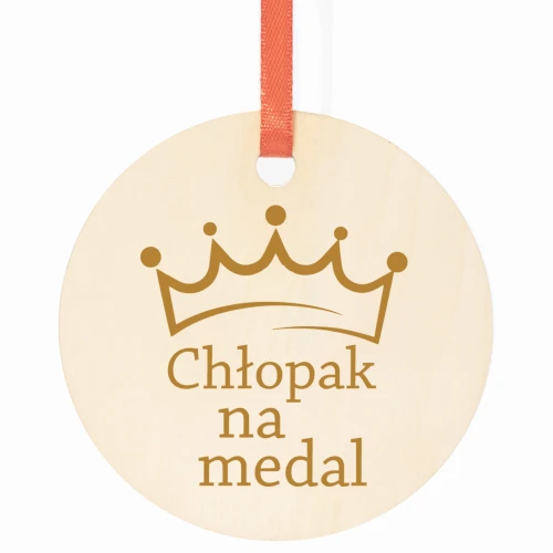 PREZENT NA DZIEŃ CHŁOPAKA DO SZKOŁY DO PRZEDSZKOLA MEDAL DLA CHŁOPCA