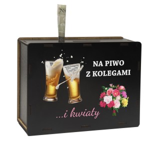 SKARBONKA PREZENT DZIEŃ CHŁOPAKA UPOMINEK DLA TATY DZIADKA KOLEGI MĘŻA