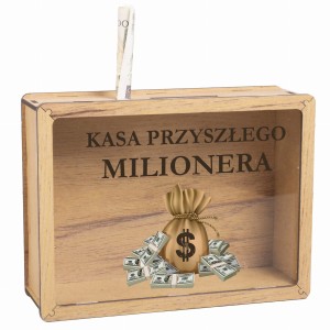 SKARBONKA PREZENT DZIEŃ CHŁOPAKA UPOMINEK DLA TATY DZIADKA KOLEGI MĘŻA