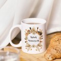 KUBEK SUBLIMACJA 330ML NADRUK dla KOSMETYCZKI SALON KOSMETYCZNY
