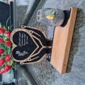 SOLARNY ZNICZ LED STATUETKA NA CMENTARZ GRÓB DUŻA DĄB