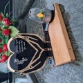 SOLARNY ZNICZ LED STATUETKA NA CMENTARZ GRÓB DUŻA DĄB
