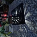 Solarny znicz LED STATUETKA NA CMENTARZ GRÓB DUŻA wieczna lampka nagrobna