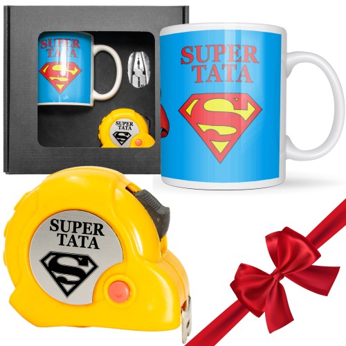 Miarka miara zwijana KUBEK majsterkowicza upominek na prezent DLA TATY OJCA w2