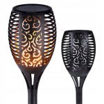 OGRODOWA SOLARNA POCHODNIA LAMPA LED 50CM OGIEŃ