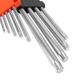 ZESTAW KLUCZY IMBUSOWYCH TORX T10-T50 Komplet Imbus Długie Dwie Strony 9szt