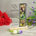 RAMKA ZE ZDJĘCIEM NA SZKLE DZIEŃ DZIADKA PERSONALIZOWANY PREZENT