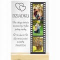 RAMKA ZE ZDJĘCIEM NA SZKLE DZIEŃ DZIADKA PERSONALIZOWANY PREZENT