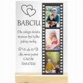 RAMKA ZE ZDJĘCIEM NA SZKLE DZIEŃ BABCI DLA BABCI PERSONALIZOWANY PREZENT