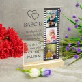 RAMKA ZE ZDJĘCIEM NA SZKLE DZIEŃ BABCI DLA BABCI PERSONALIZOWANY PREZENT