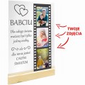 RAMKA ZE ZDJĘCIEM NA SZKLE DZIEŃ BABCI DLA BABCI PERSONALIZOWANY PREZENT