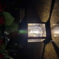 ZNICZ SOLARNY LED LAMPION NA GRÓB STATUETKA NA CMENTARZ Z KRZYŻEM