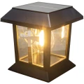 ZNICZ SOLARNY LED LAMPION NA GRÓB STATUETKA NA CMENTARZ Z KRZYŻEM
