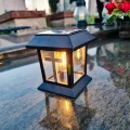 ZNICZ SOLARNY LED LAMPION NA GRÓB STATUETKA NA CMENTARZ Z KRZYŻEM