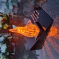 ZNICZ statuetka podstawka na cmentarz grób PŁOMIEŃ LED wieczny lampion