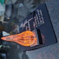 ZNICZ DLA RODZICÓW podstawka na cmentarz grób PŁOMIEŃ LED wieczny lampion