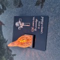 ZNICZ statuetka podstawka na cmentarz grób PŁOMIEŃ LED wieczny lampion