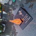 ZNICZ statuetka podstawka na cmentarz grób PŁOMIEŃ LED wieczny lampion