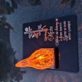 ZNICZ DLA MĘŻA podstawka na cmentarz grób PŁOMIEŃ LED wieczny lampion