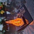 ZNICZ DLA MĘŻA podstawka na cmentarz grób PŁOMIEŃ LED wieczny lampion
