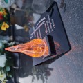 ZNICZ DLA DZIADKÓW podstawka na cmentarz grób PŁOMIEŃ LED wieczny lampion