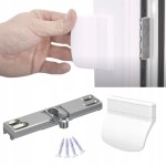 ZATRZASK BALKONOWY KLAMKA DO DRZWI PALACZA POCHWYT AUTO DOMYKANIE QUICK FIX 