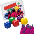 KOŚCI GONGGI Ciężkie koreńskiej gry gongi conggi SQUID GAME hacele PUDEŁKO         UV-141-KOSTKI_GONGGI