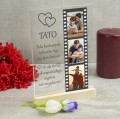 RAMKA ZE ZDJĘCIEM NA SZKLE DZIEŃ MATKI DLA MAMY PERSONALIZOWANY PREZENT