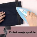 TAŚMA TERMO DO KLEJENIA ŻELAZKIEM DO Podwijania SPODNI NA GORĄCO 100cm