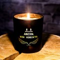 ŚWIECA SOJOWA PREZENT NA DZIEŃ MAMY Matki Świeczka Zapachowa Grawer Napis