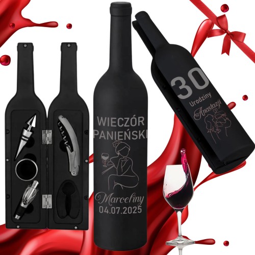 ZESTAW DO WINA PREZENT NA 50 40 18 URODZINY Wieczór Panieński ŚLUB ROCZNICE