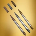 PISAKI MARKERY DO KSIĘGI GOŚCI Zestaw 3 szt Złoty Srebrny Brąz Metaliczne