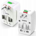 ADAPTER PODRÓŻNY WSZYSTKIE KRAJE PRZEJŚCIÓWKA DO GNIAZDKA PL/EU/UK/USA/AUS
