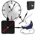 MECHANIZM Kwarcowy DO ZEGARA ŚCIENNEGO PŁYNĄCY BEZGŁOŚNY ZEGAR DIY 56x56mm
