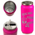KUBEK TERMICZNY Termos ŚMIESZNY GRAWER prezent DZIEŃ KOBIET urodziny imieniny   GRAP-038-G-K2-N-PINK